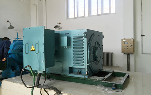 潍坊某水电站工程主水泵使用我公司高压电机